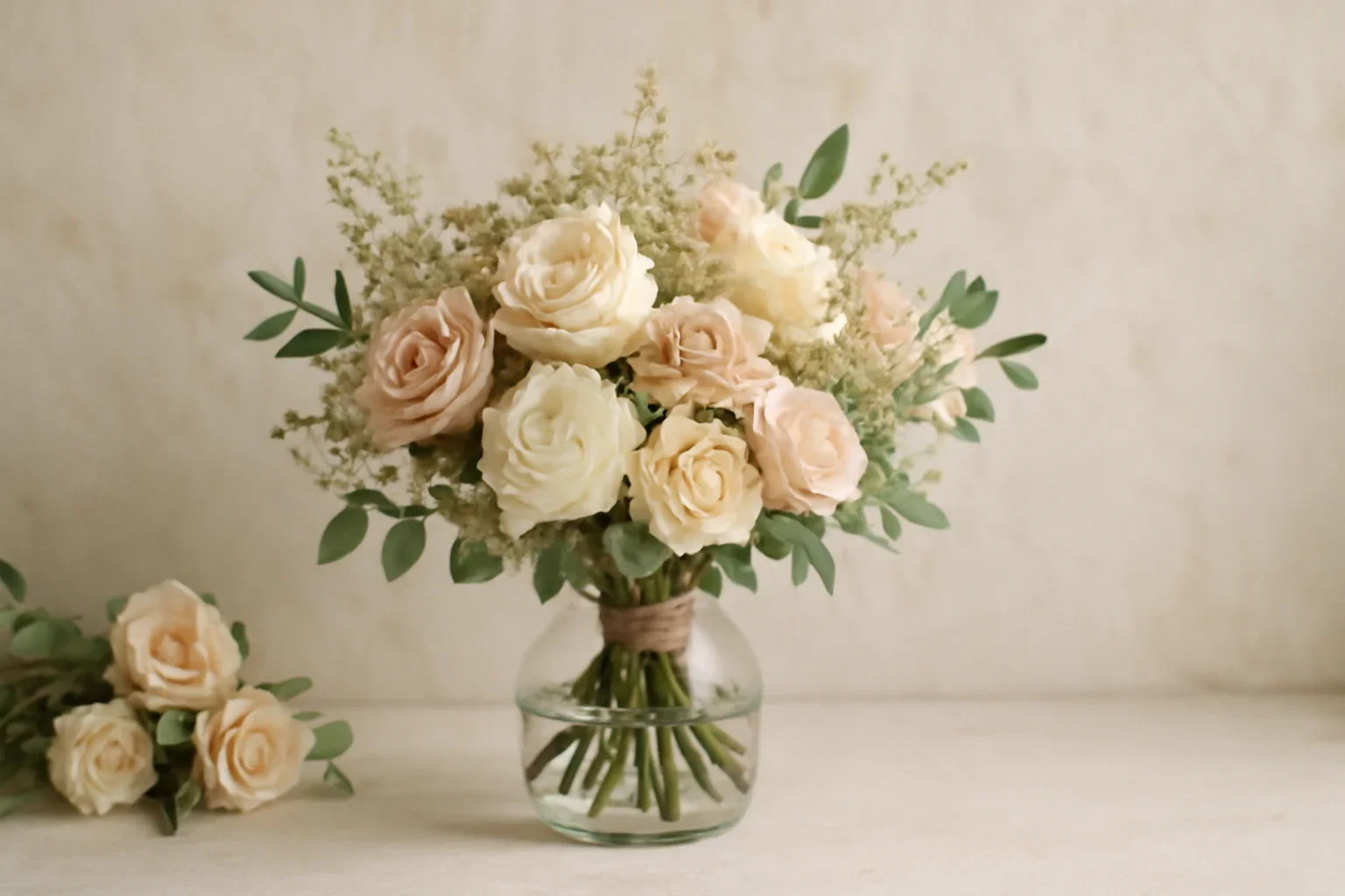 Boutique bouquet display for anniversary flowers
