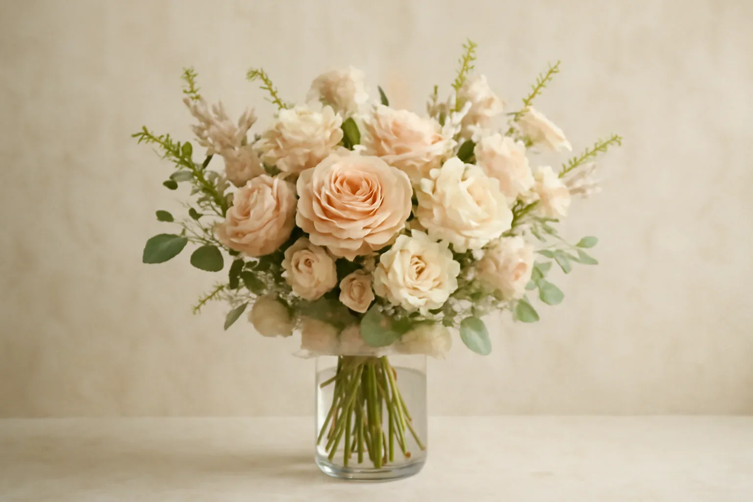 Boutique bouquet display for birthday flowers