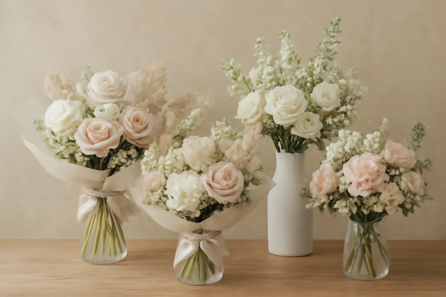 Boutique bouquet display for flower delivery arthur on