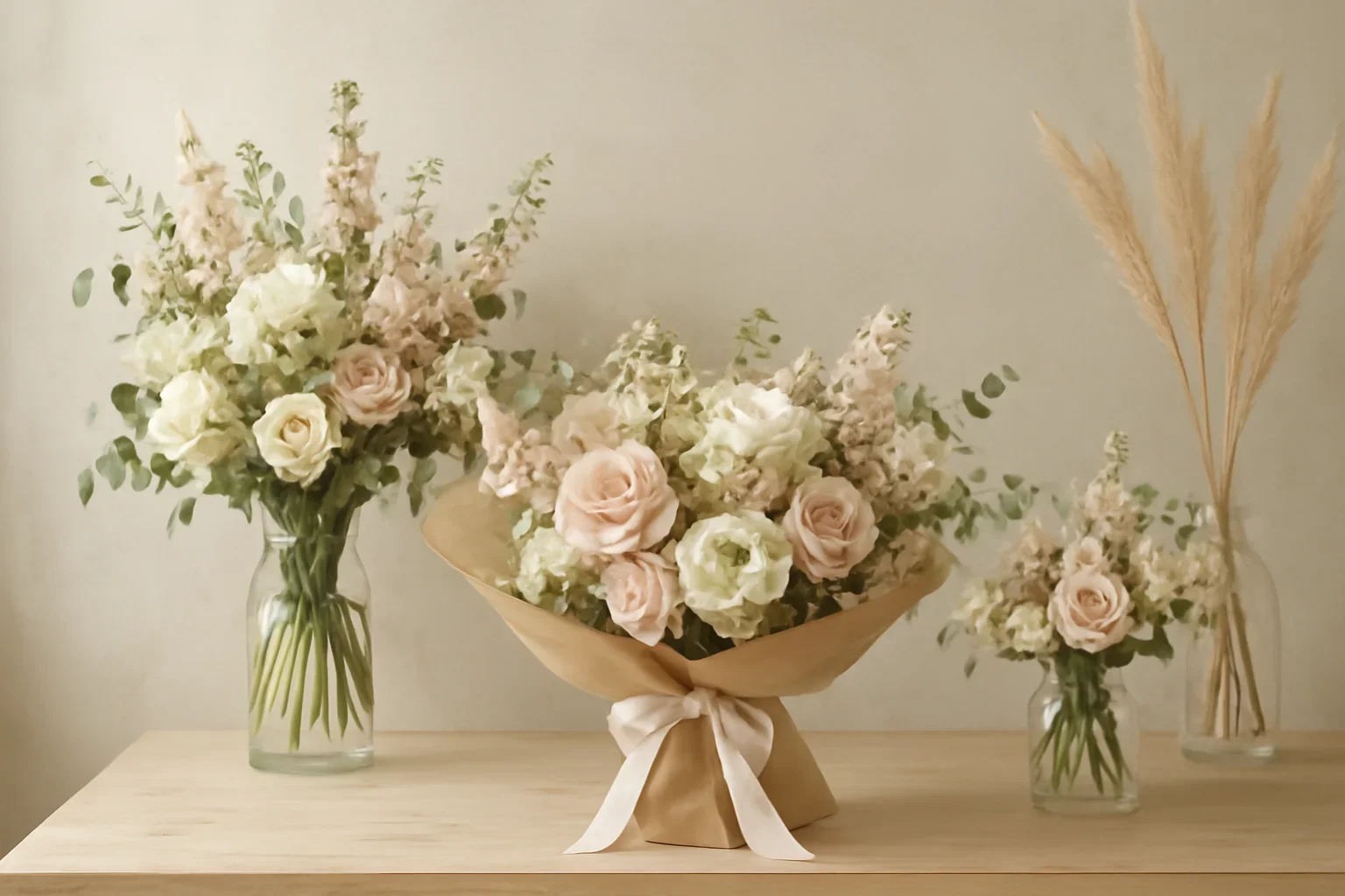 Boutique bouquet display for flower delivery ayton on