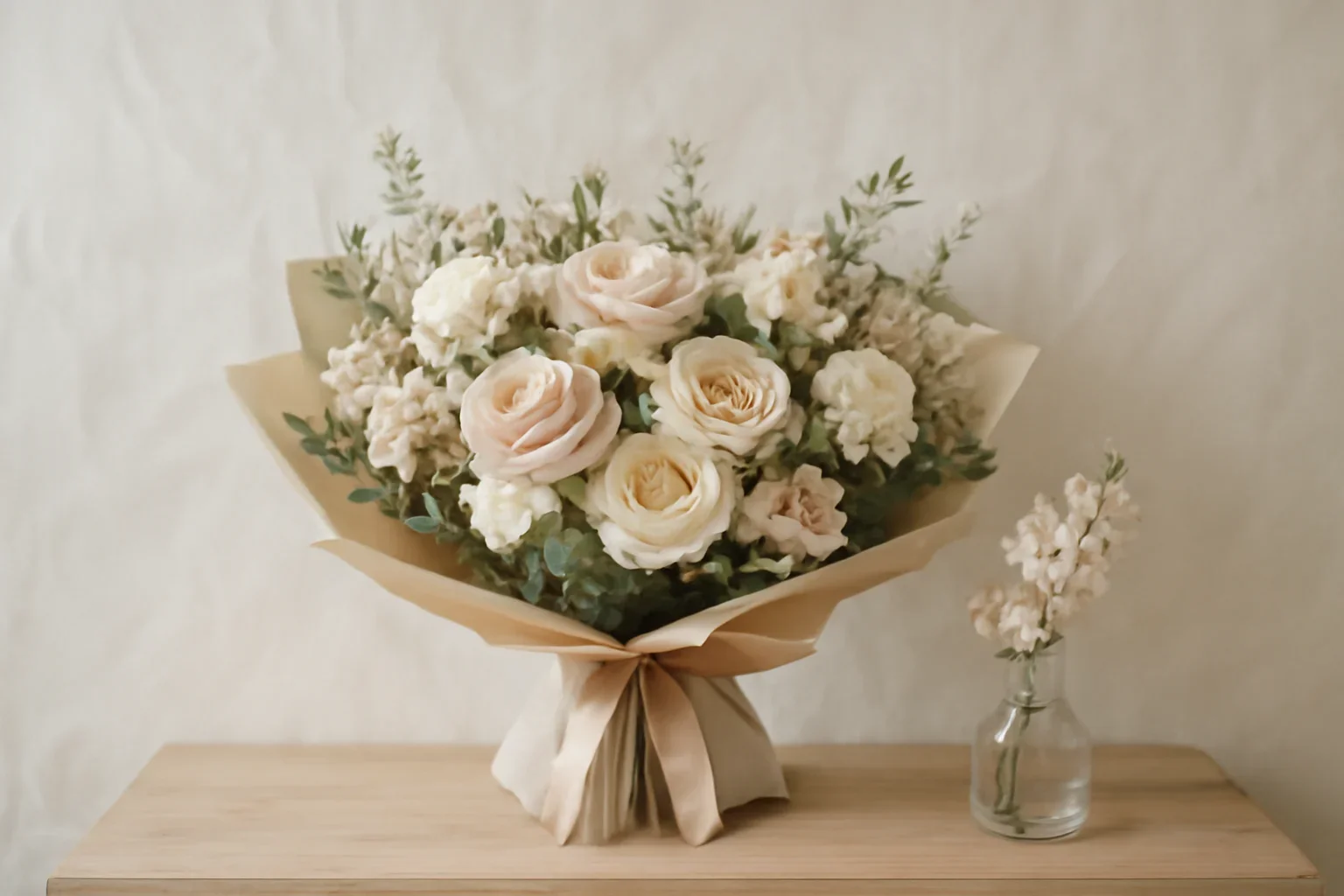 Boutique bouquet display for flower delivery durham on