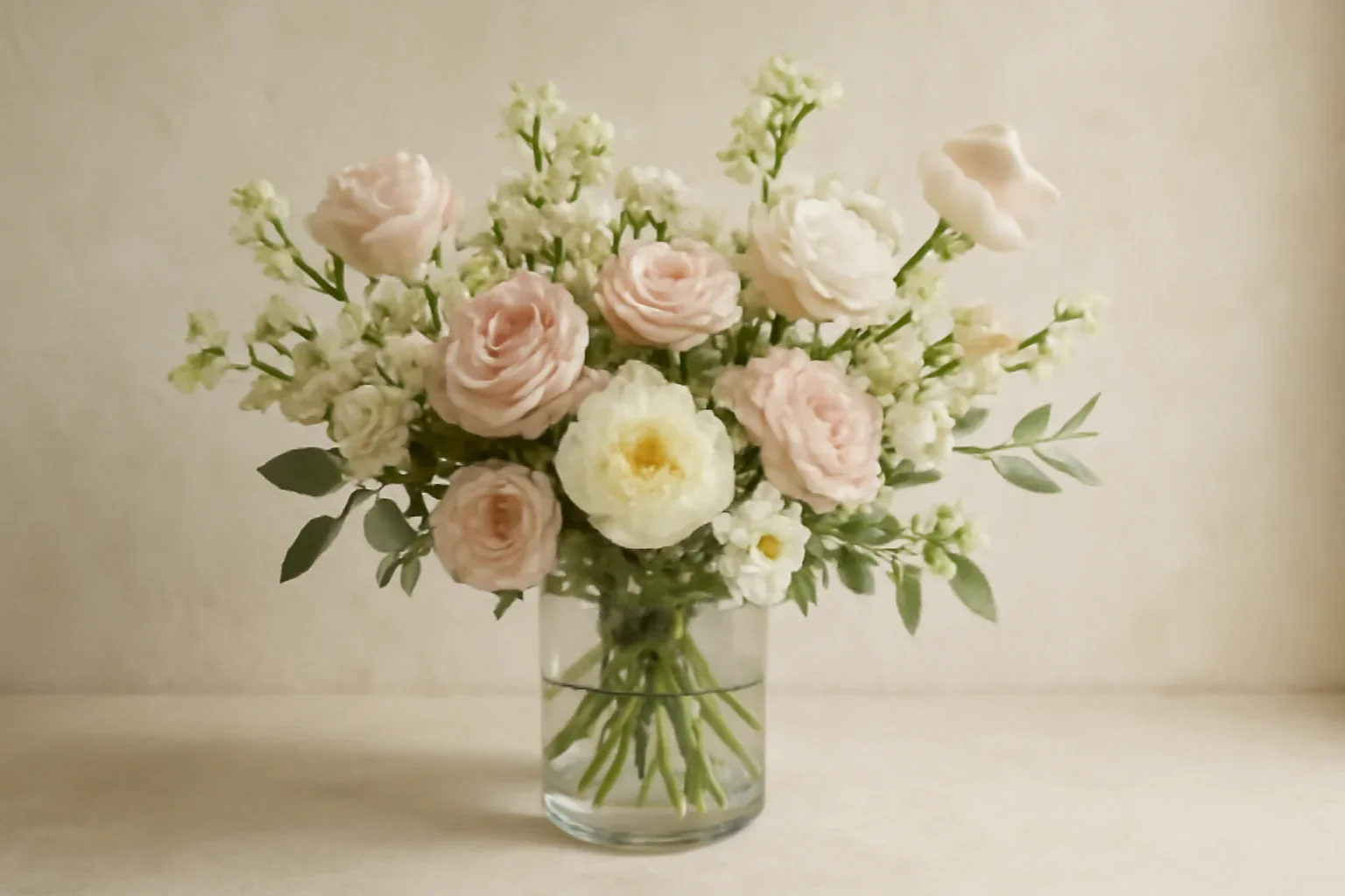 Boutique bouquet display for flower delivery harriston on