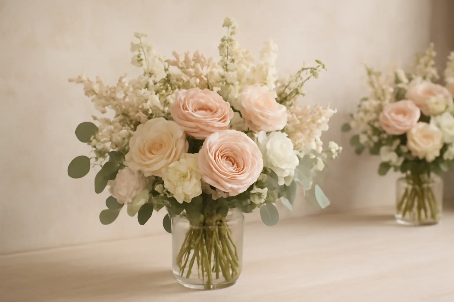 Boutique bouquet display for flower delivery markdale on